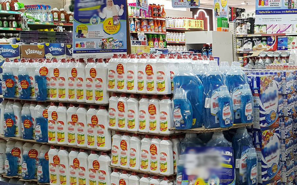 منتجات الشركة في نقاط البيع