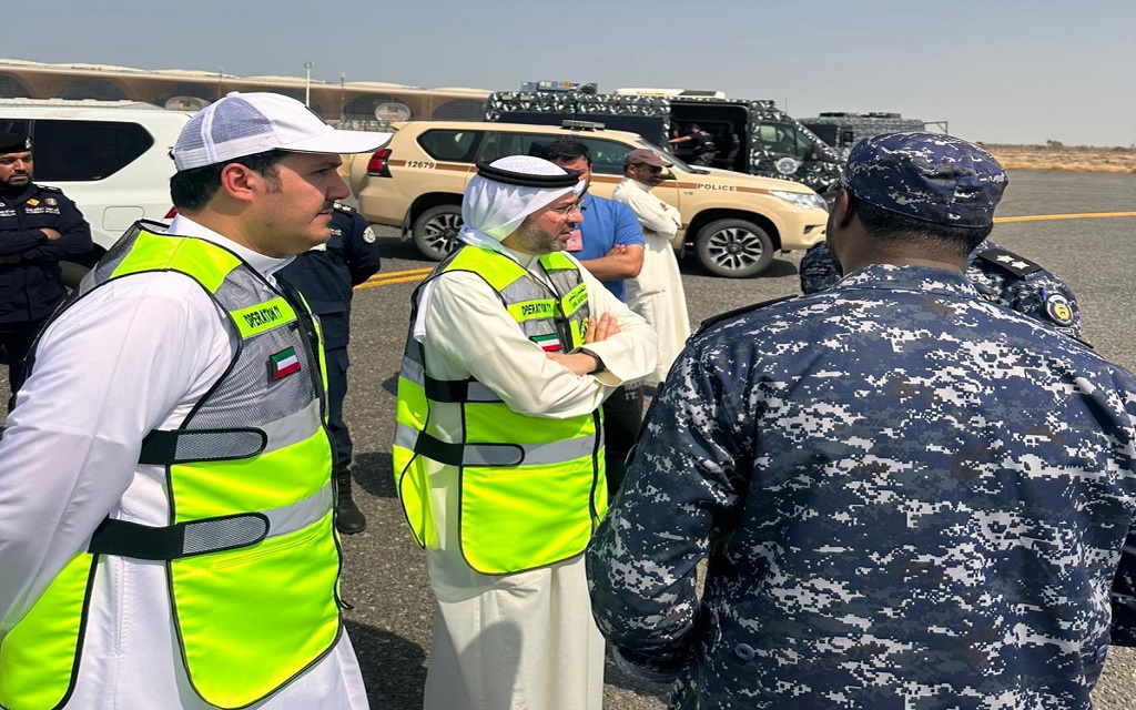 الطيران المدني يتعامل مع بلاغ بوجود قنبلة على رحلة طيران الخليج رقم GF213 المتجهة إلى دولة الكويت