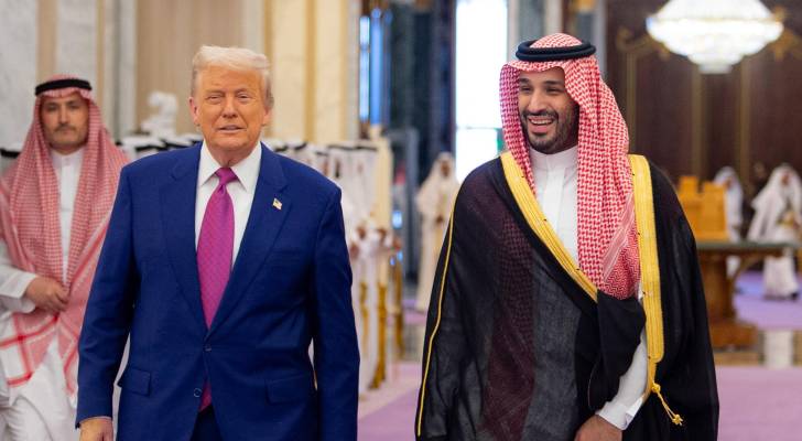 ولي العهد والرئيس الأمريكي