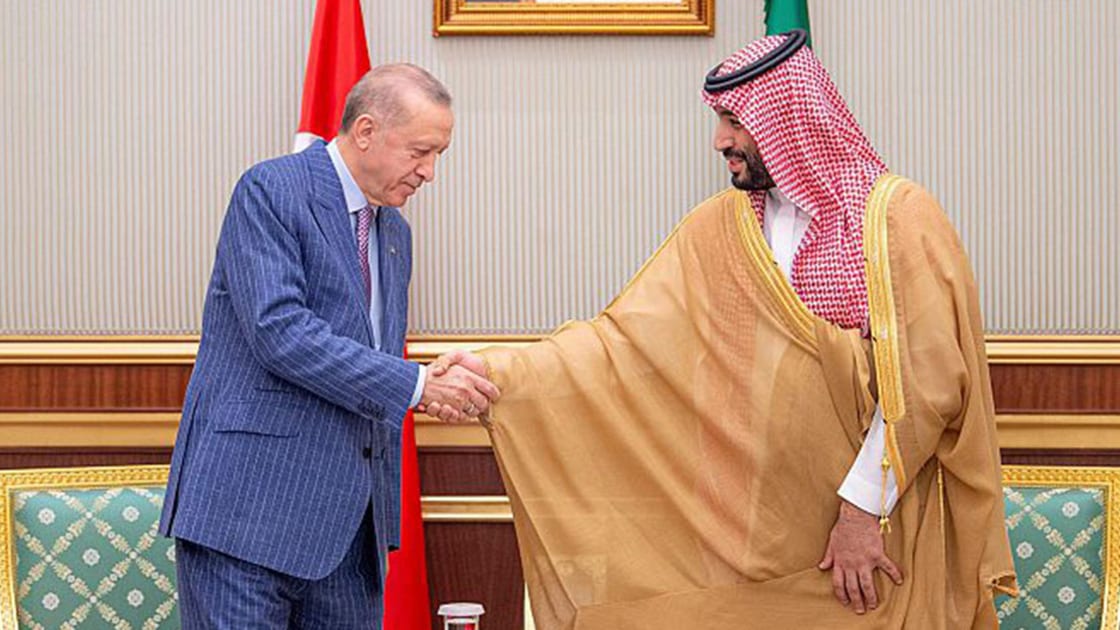 الأمير محمد بن سلمان والرئيس أردوغان - أرشيفية