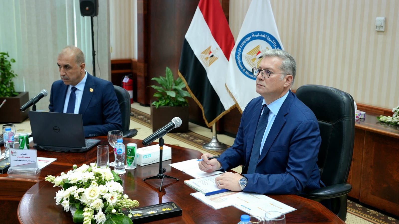 وزير البترول كريم بدوي