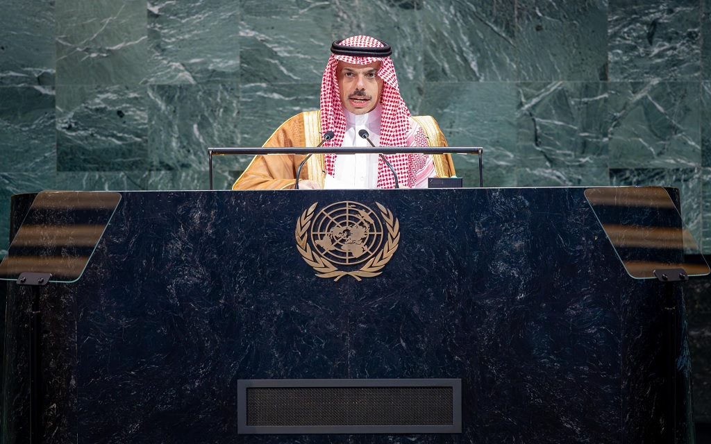 وزير الخارجية يلقي كلمة المملكة في الجمعية العامة للأمم المتحدة في دورتها الثمانين
