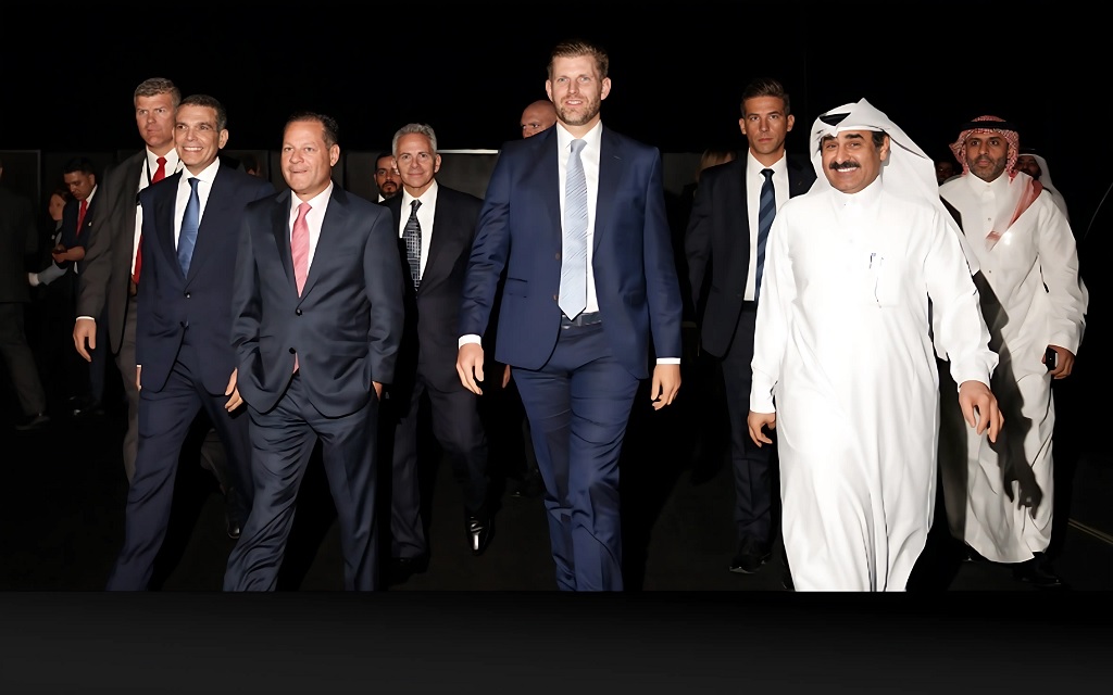 مسؤولوا شركة دار جلوبال ومؤسسة ترامب التابعة لعائلة الرئيس الأمريكي دونالد ترامب