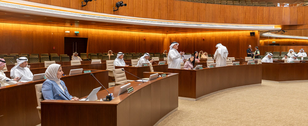 خلال اجتماع المجلس البلدي
