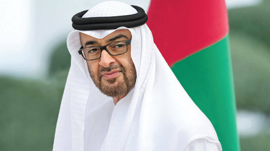 رئيس دولة الإمارات العربية المتحدة الشيخ محمد بن زايد آل نهيان