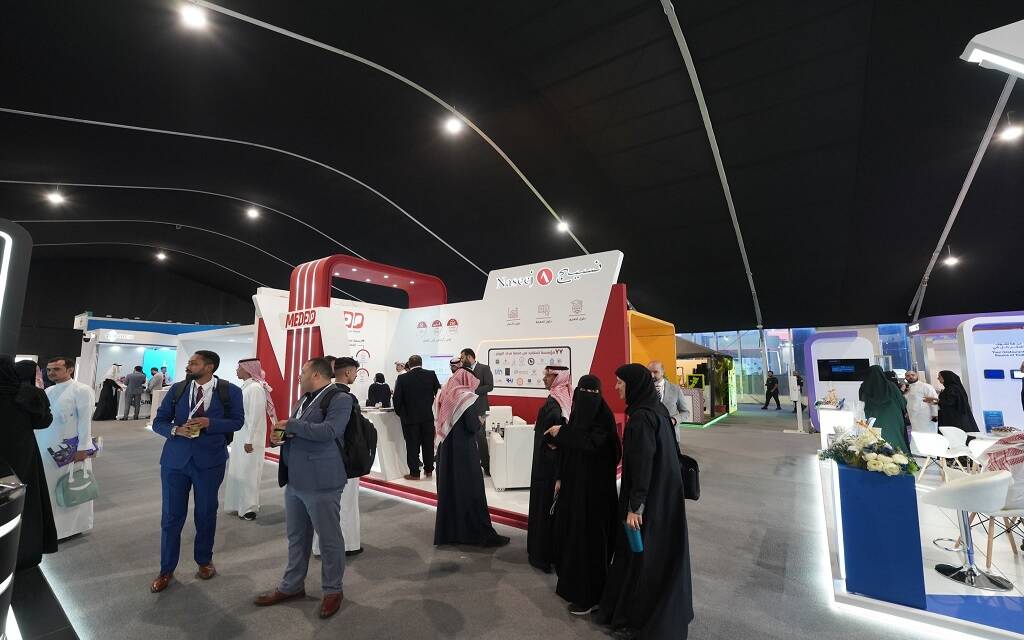 جناح شركة نسيج للتقنية بإحدى الفعاليات