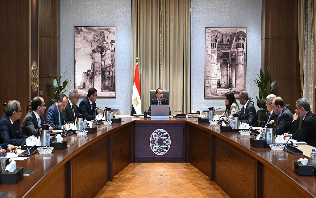 اجتماع لرئيس الوزراء المصري مع عدد من الوزراء