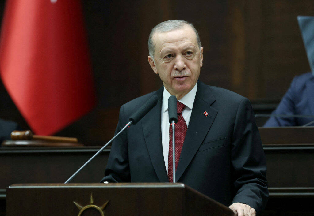 الرئيس التركي رجب طيب أردوغان