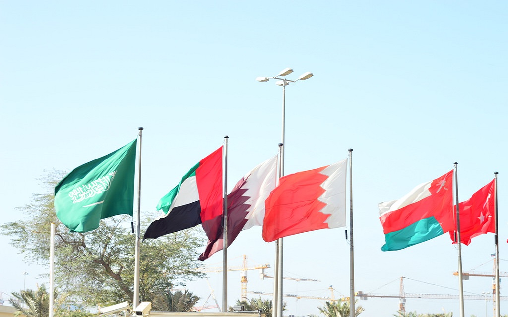 أعلام دول مجلس التعاون الخليجي