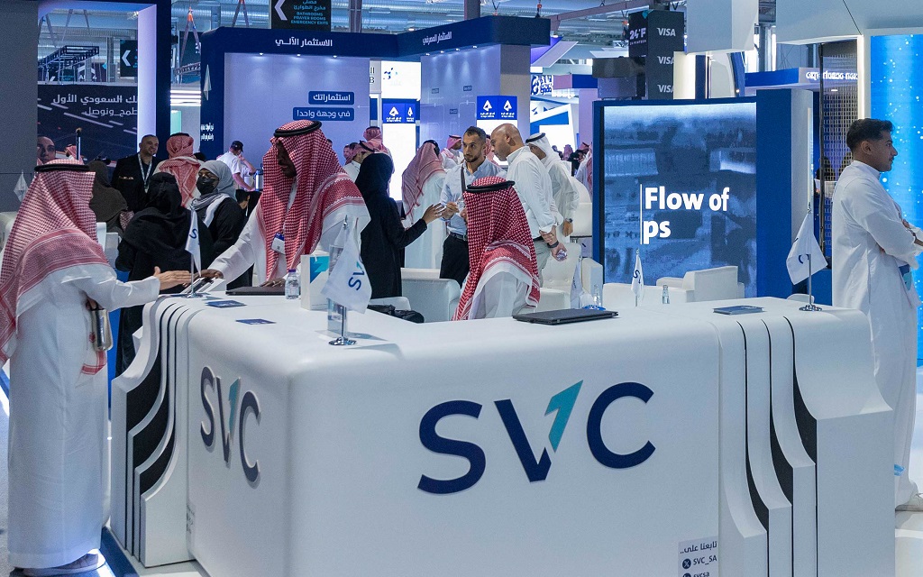 جناح الشركة السعودية للاستثمار الجريء (SVC) بإحدى الفعاليات