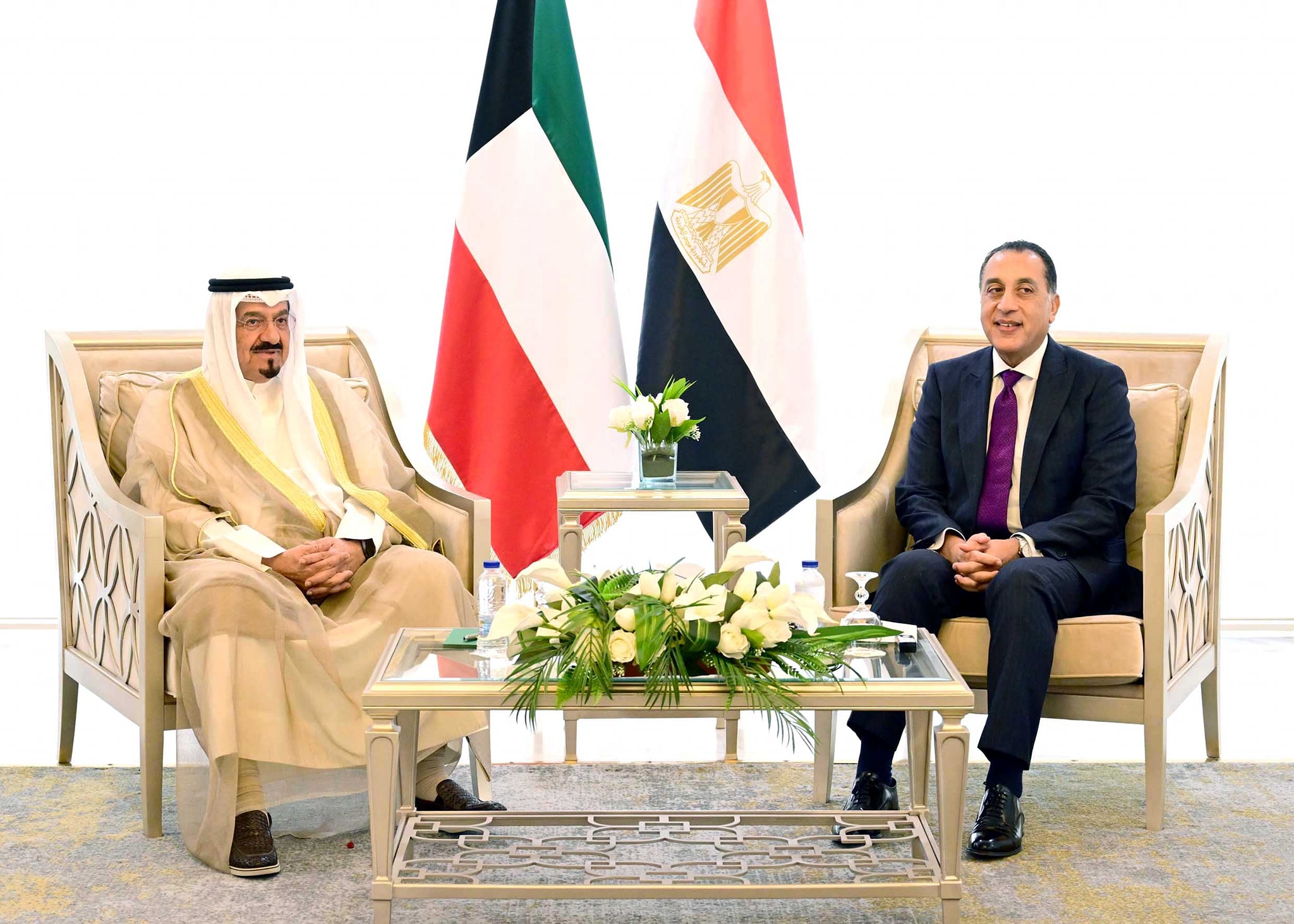 جانب من جلسة المباحثات