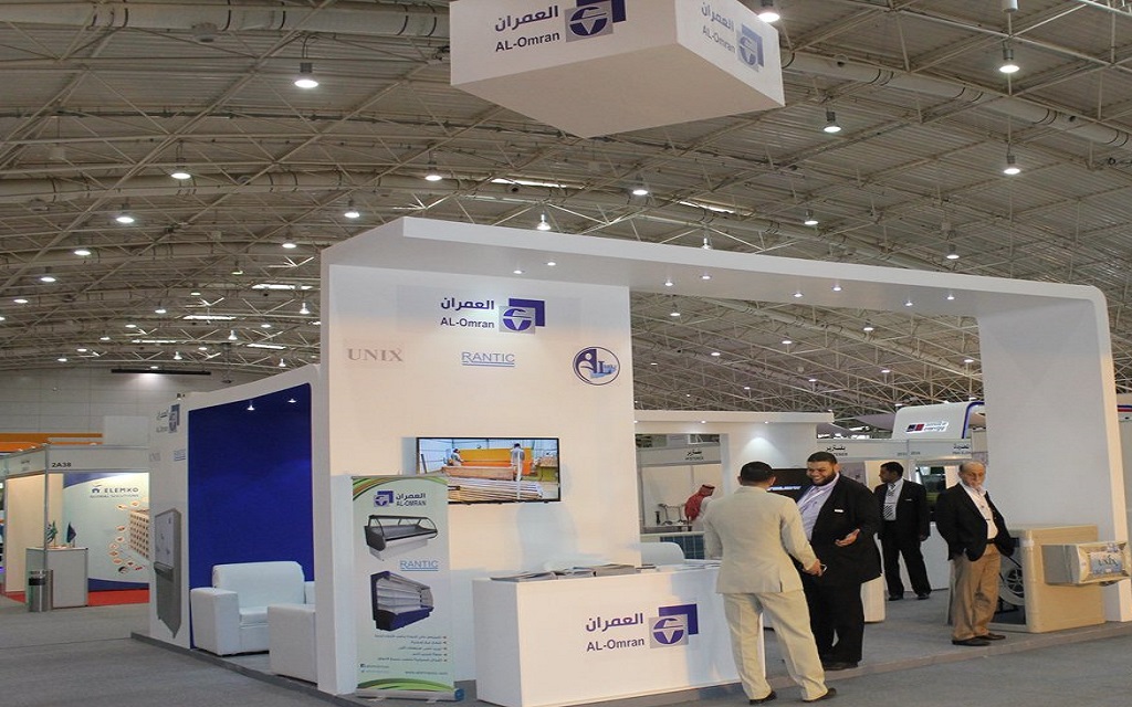 جناح شركة العمران للصناعة والتجارة بإحدى الفعاليات