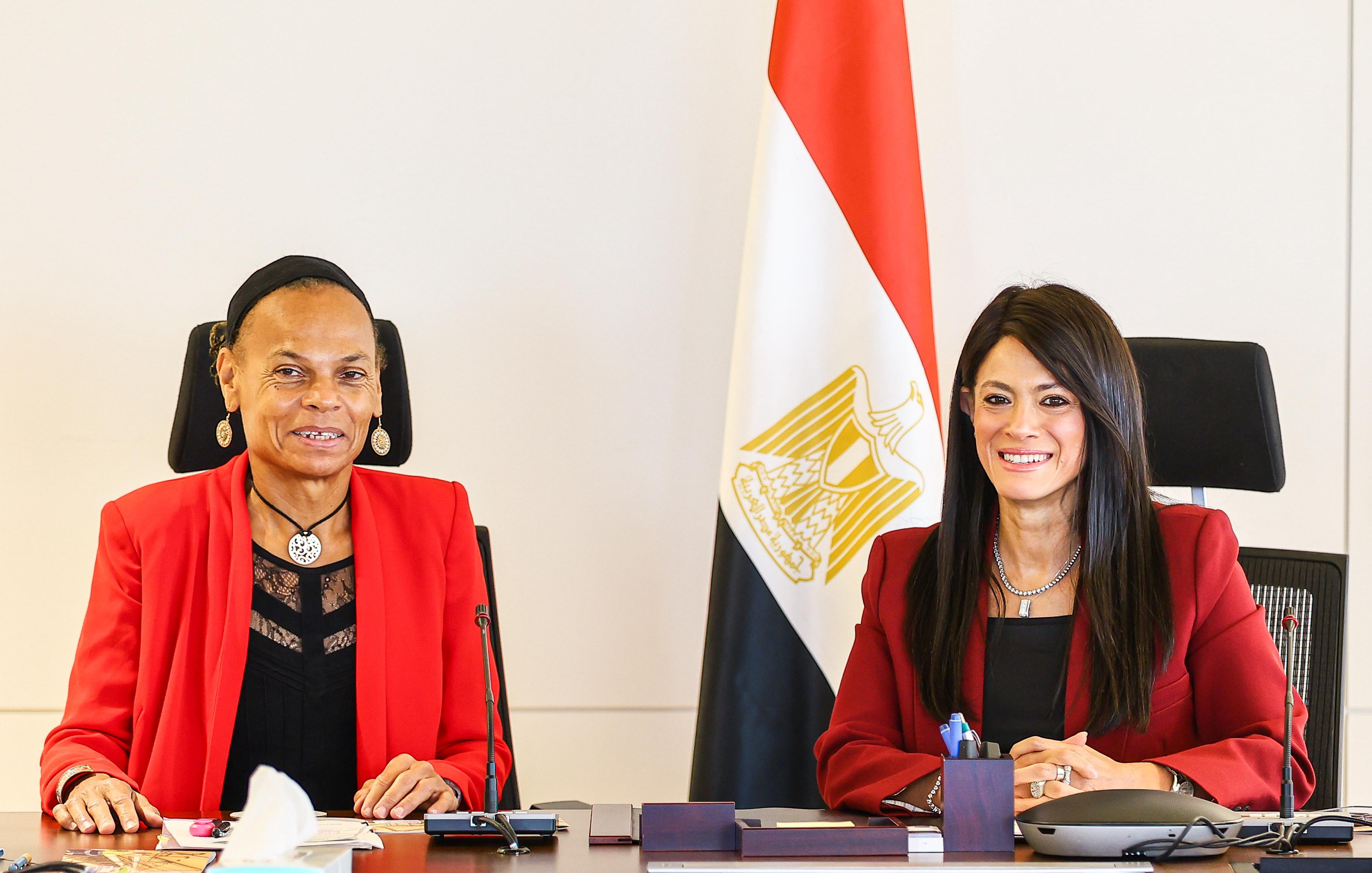 جانب من فعالية إطلاق برنامج التعاون الجديد بين البلدين